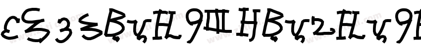 Jawbones Condensed W字体转换